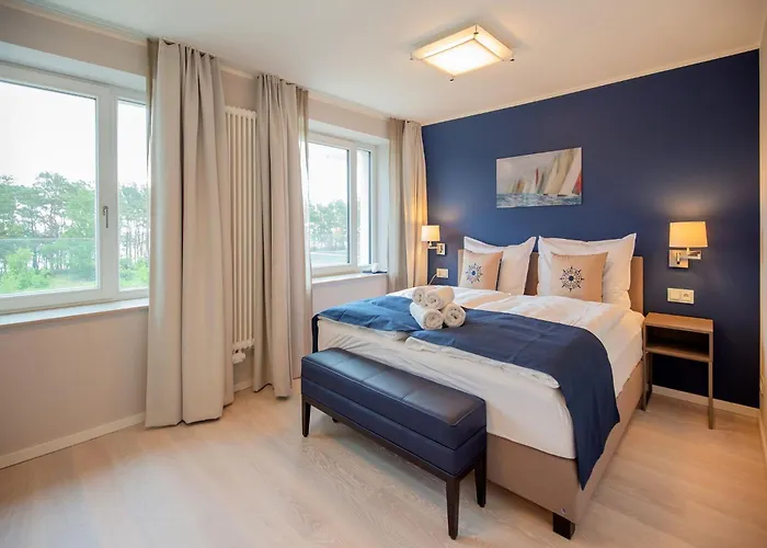 Duenenresidenz Prora - Ferienwohnung Mit Meerblick, 2 Schlafzimmern Und Balkon Np-311