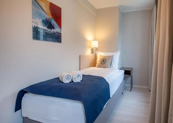 Duenenresidenz Prora - Ferienwohnung Mit Meerblick, 2 Schlafzimmern Und Balkon Np-311